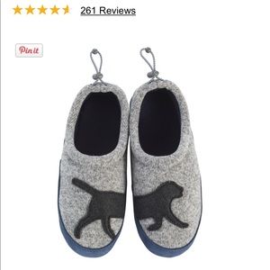 LL Bean kids wool, dog slippers. NWOT, never been worn. Size 5/6